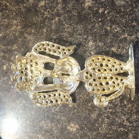 Vintage Poodle Metal Earring Holder Display - Picture 2 of 3